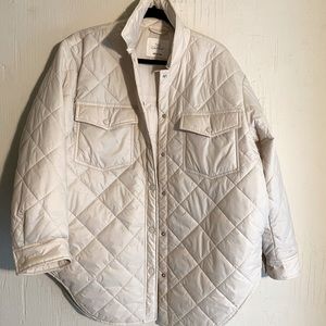 Aritzia light weight jacket. Cream color.